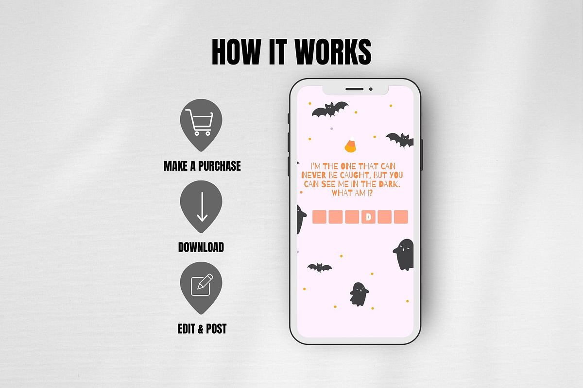 Halloween Instagram Template, a Social Media Template by CreativeTempHub (Photo 7 of 7)