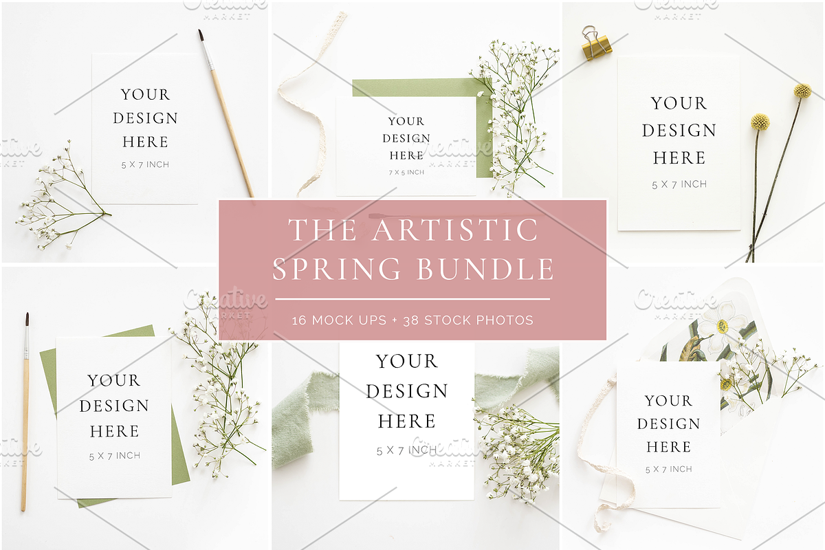 The Artistic Spring Bundle, a Print Template by Imperium Nordique (Photo 1 of 6)