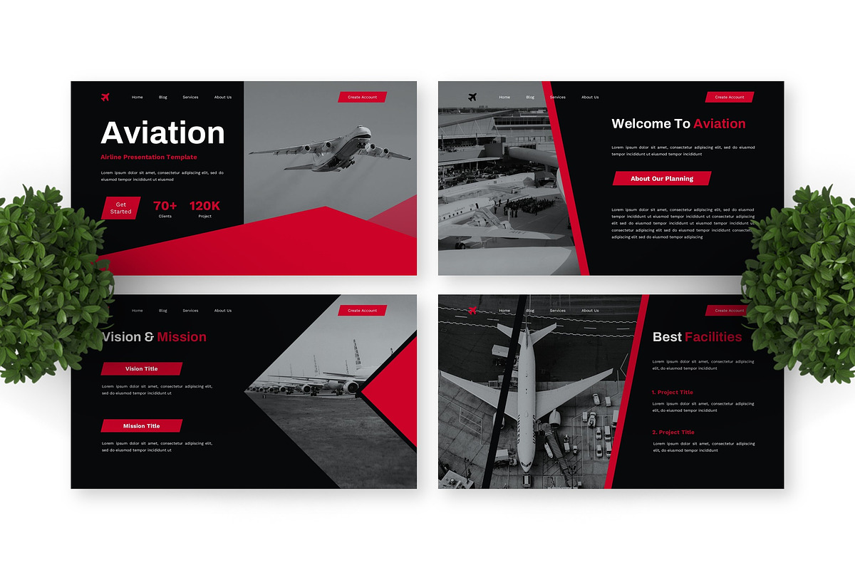 Aviation - Airline Keynote preview 3