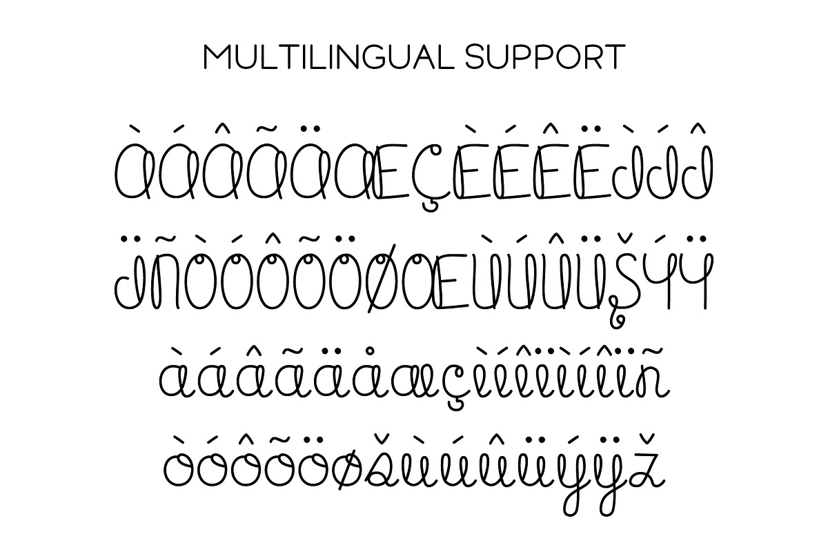 Cupcake PRO Script Font, a Script Font by Miss Tiina (Photo 3 of 3)