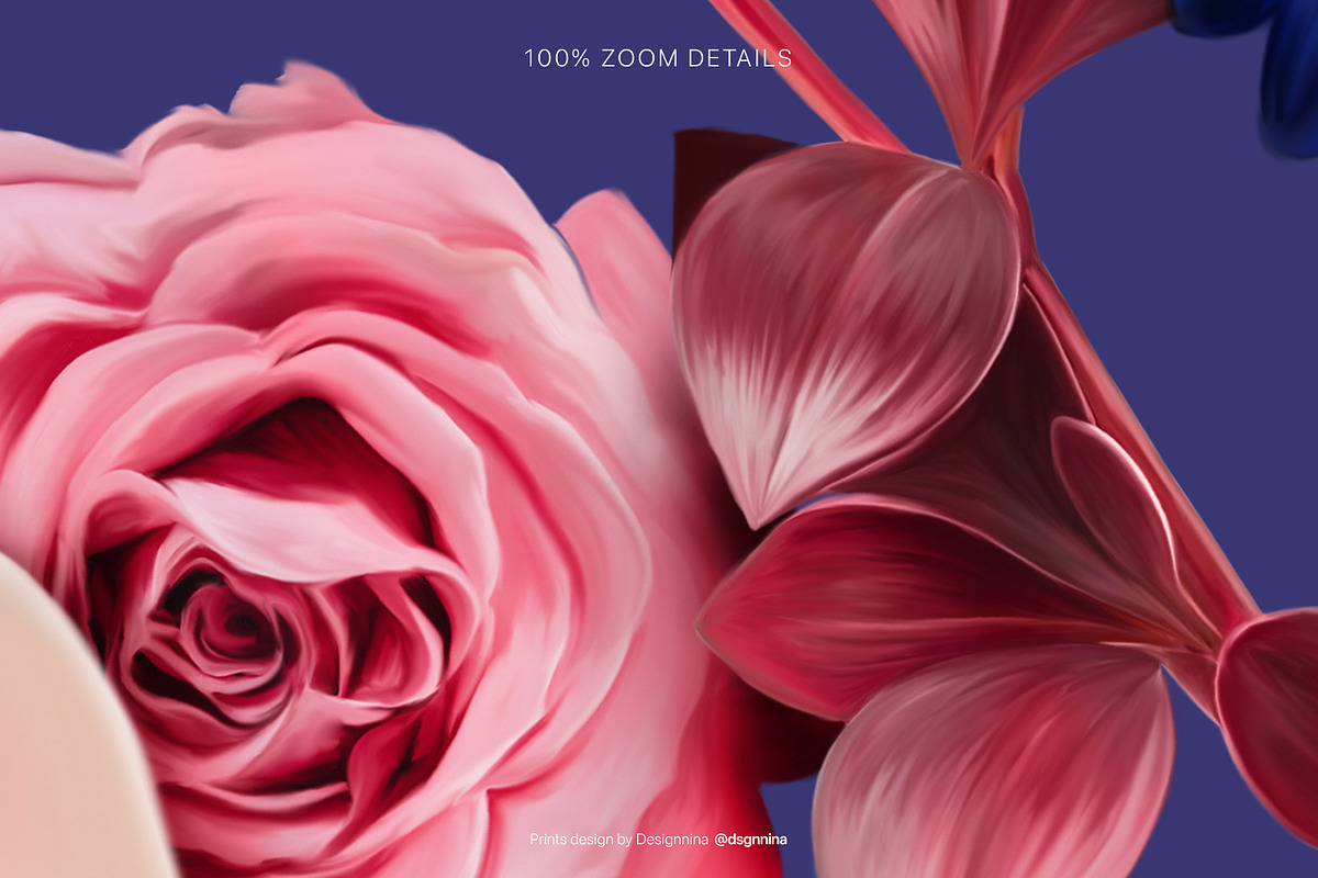 Madonna — Luxury Tileable Pattern, a Pattern Graphic by Designnina Shop (Photo 11 of 13)