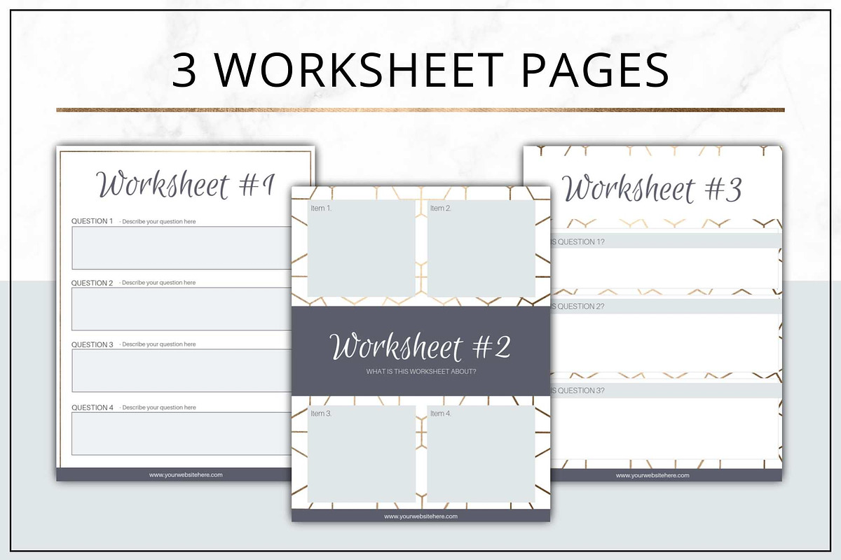 Lead Magnet Templates Canva InDesign, a Magazine Template by Lady Boss ...