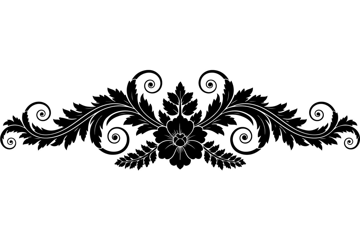 Vintage Floral Divider Bundle, a Decorative Illustration by Designer_Momina (Photo 14 of 21)