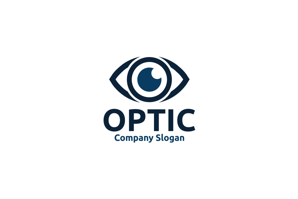 Optic logo, a Branding & Logo Template by Metrolinevision