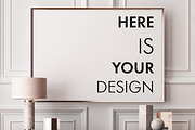 15 mockup of posters in the interior, a Print Template by FilL239 (Thumbnail 6 of 16)