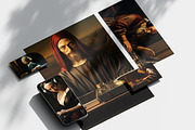 Renaissance DJs. 30 images, a Person Illustration by Handmadefont (Thumbnail 9 of 10)