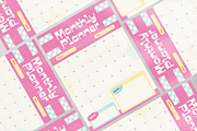 Monthly Planner Design Template, a Flyer Template by Annora Studio (Thumbnail 3 of 5)