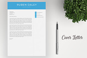 Modern Resume Template / CV Template, a Resume Template by SalientResume (Thumbnail 4 of 5)