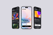 iPhone Air - 24 Mockups Scenes, an iPhone Mockup by Asylab (Thumbnail 20 of 62)