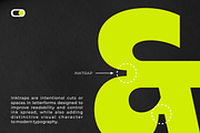 Agilov - A Bold Display Font, a Sans Serif Font by Ainun Jinan (Thumbnail 3 of 9)
