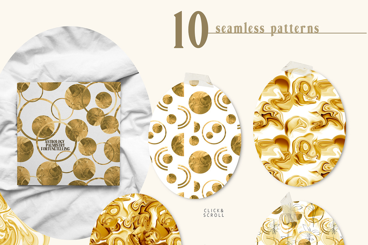GOLD RUSH abstract collection, a Texture Graphic by Tiana Geo (Photo 15 of 19)