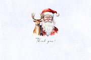 Santa Claus Clipart Bundle, a Seasonal Illustration by Vasmila (Thumbnail 6 of 6)