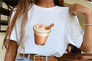 About Halloween Coffee Latte Clipart, an Illustration by CrexoraLab (Thumbnail 2 of 5)