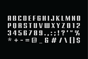 Bensa Bold Condensed Sans Serif, a Sans Serif Font by Ebad Designs (Thumbnail 2 of 10)