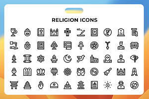 Religion Icons, an Icon by Wencory