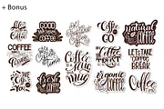 Coffee Quotes Lettering Set, a Decorative Illustration by Kandella's Art (Thumbnail 9 of 9)