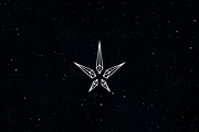 Minimalist Crystal Star Logo, a Branding & Logo Template by Luxury Logos (Thumbnail 2 of 4)