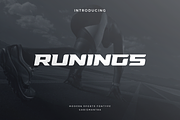 Runings, a Font by garismantra (Thumbnail 1 of 3)
