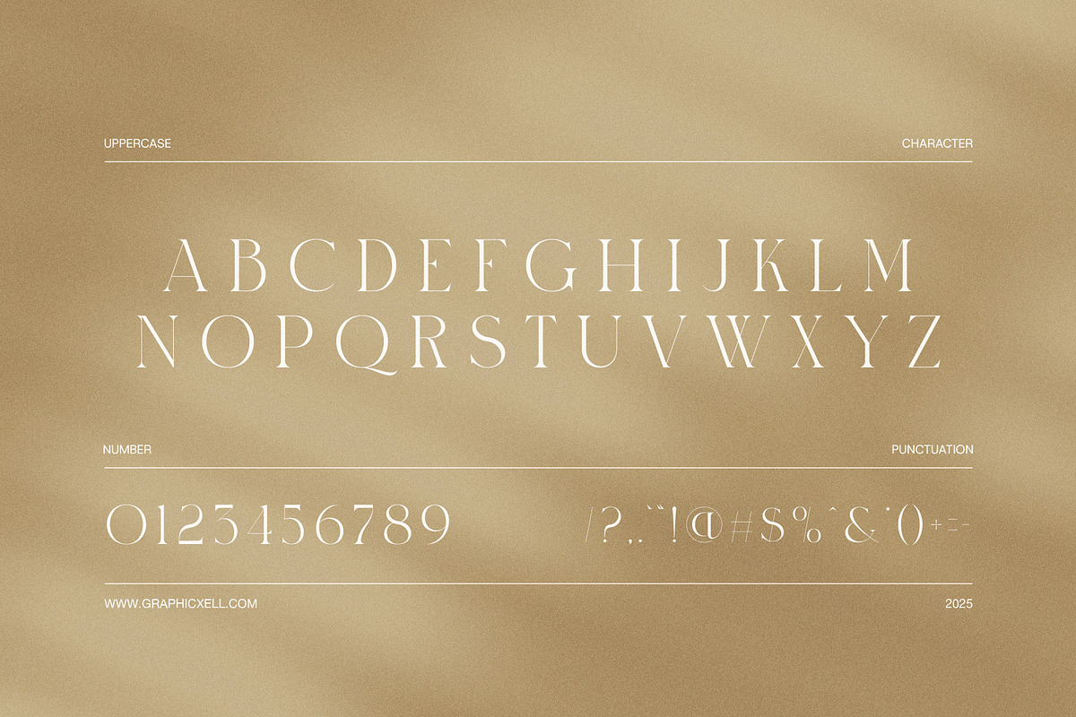Rioka Stylish Serif Font, a Serif Font by Elegant Font (Photo 7 of 8)