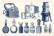 Vintage Science Illustrations, a Technology Illustration by Mr Vintage (Thumbnail 11 of 11)