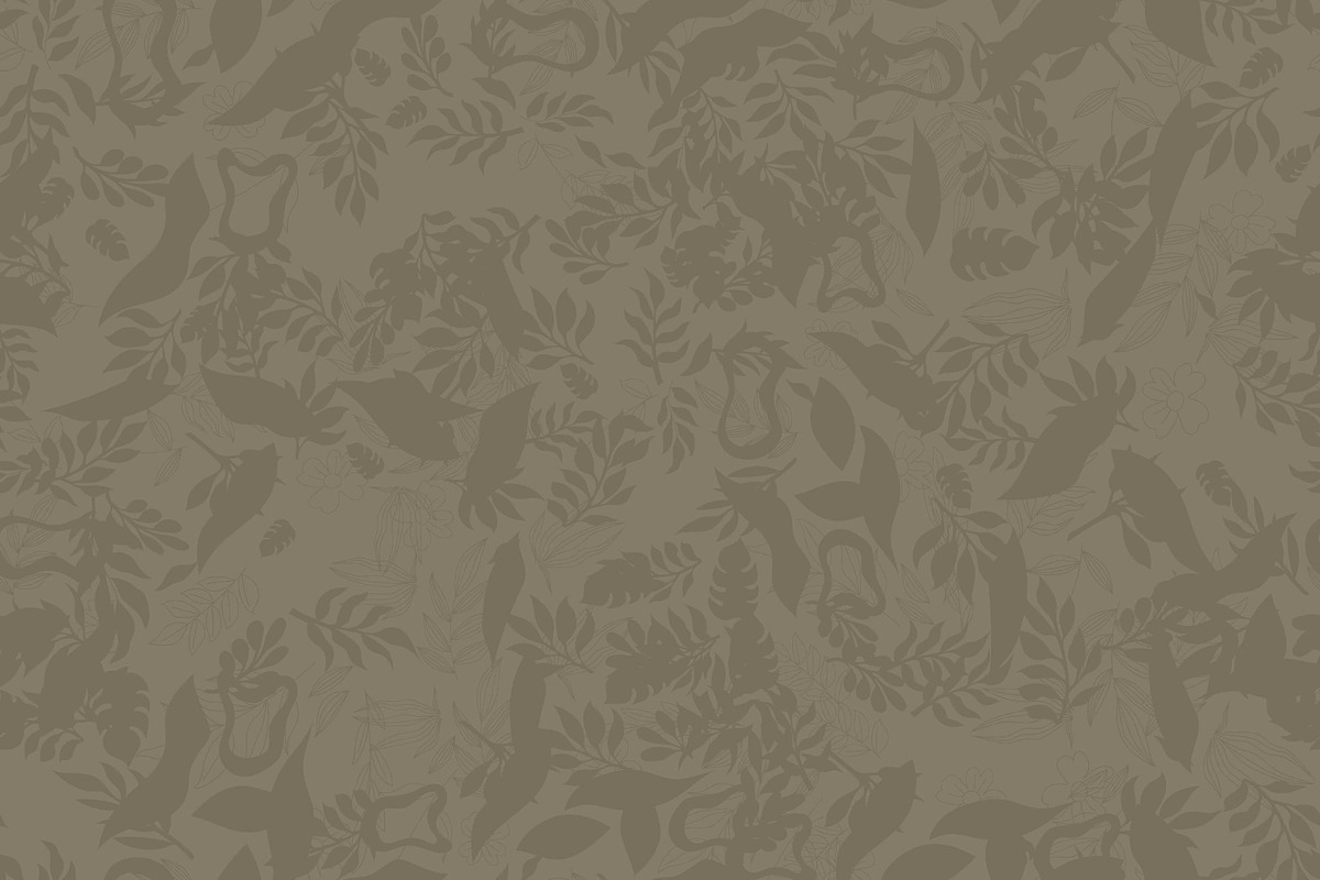 hand drawn abstract leaves, a Pattern Graphic by AAN Seamless Shop