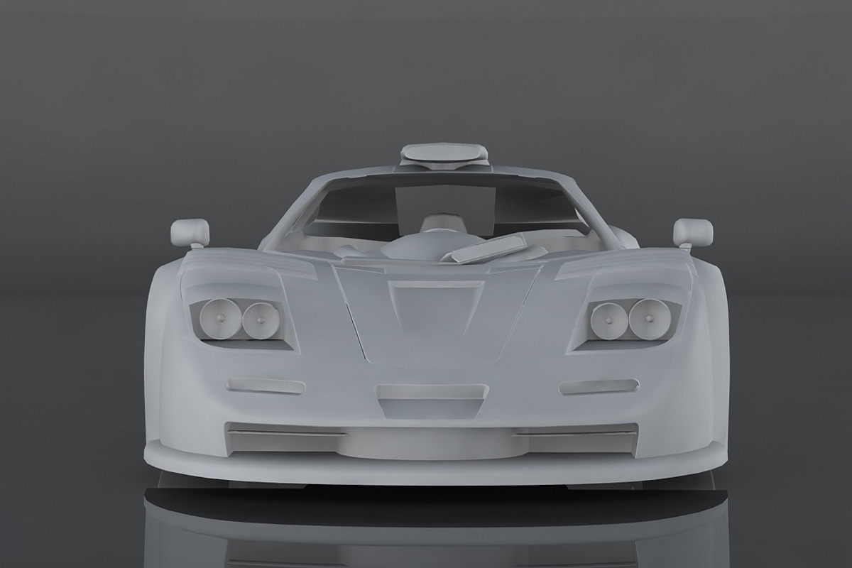McLaren F1, a Cars & Vehicle 3D Model by valtriiu (Photo 11 of 12)
