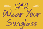 CS Breezy Disco, a Handwritten Font by Craft Supply Co. (Thumbnail 3 of 8)