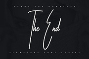 Rasa Sayang - Signature Scipt Font, a Handwritten Font by Samtiv Studio (Thumbnail 7 of 8)