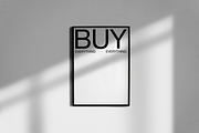Framed poster mockup, a Mockup by Thunder Studio (Thumbnail 1 of 3)