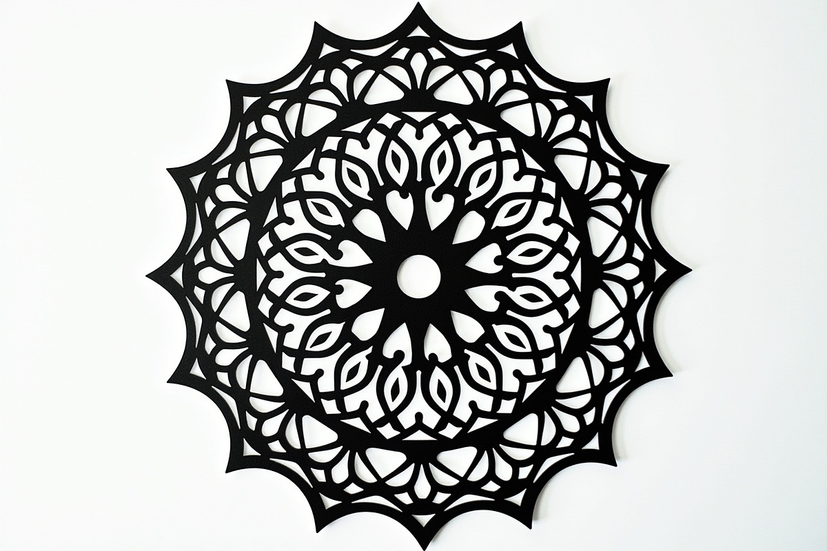Intricate Mandala Laser Cut Designs, an Object Graphic by balal (Photo 9 of 16)