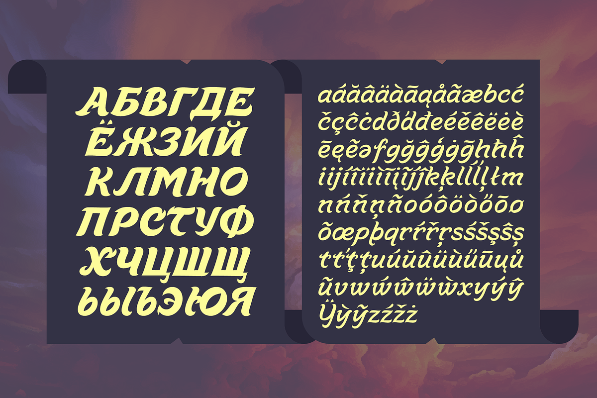 Senteia | Voltaic Brush Typeface, a Serif Font by Pedroglifos (Photo 8 of 12)