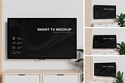 Smart TV Mockup, a Wearable Device Mockup by swsi-studio (Thumbnail 1 of 5)