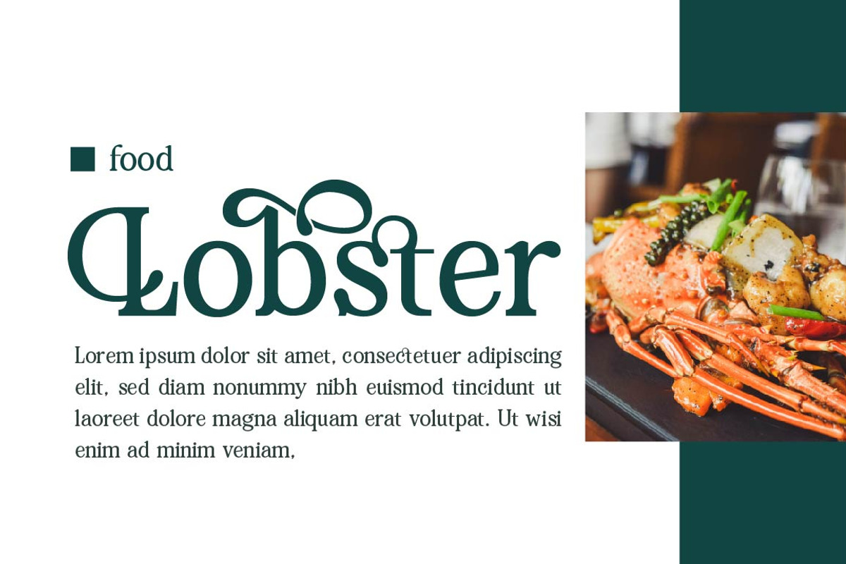 RENDA - Serif preview 2