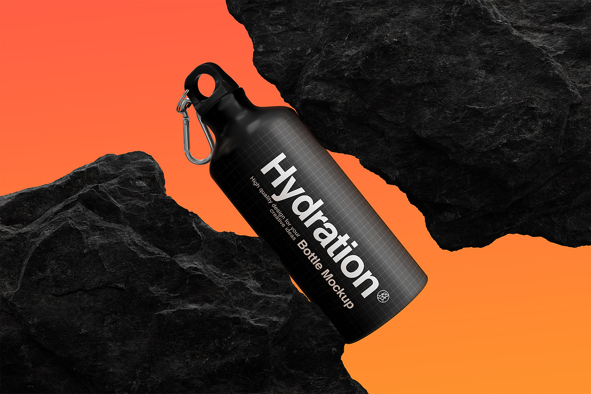 Hydration Bottle Mockup, a Cups & Container Mockup by eezo (Photo 4 of 5)