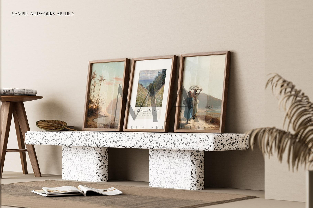 24 Vintage Frame Mockup Bundle, a Household Mockup by Mockup Art Atelier (Photo 24 of 28)