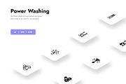 Power Washing Icons, a Duotone Icon by HacaStudio (Thumbnail 1 of 3)
