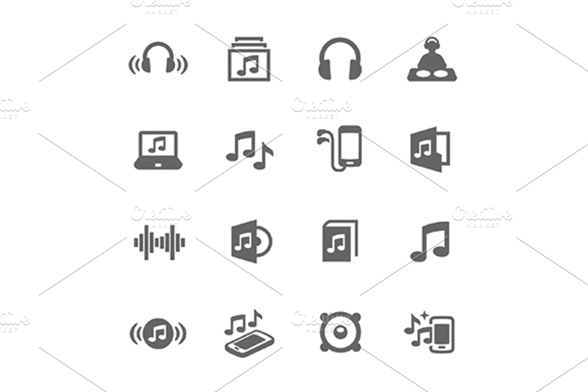 Simple Sound Icons, an Icon by Davooda