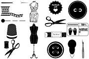 Sewing Silhouettes AI EPS PNG, an Illustration by FrankiesDaughtersDesign (Thumbnail 3 of 4)