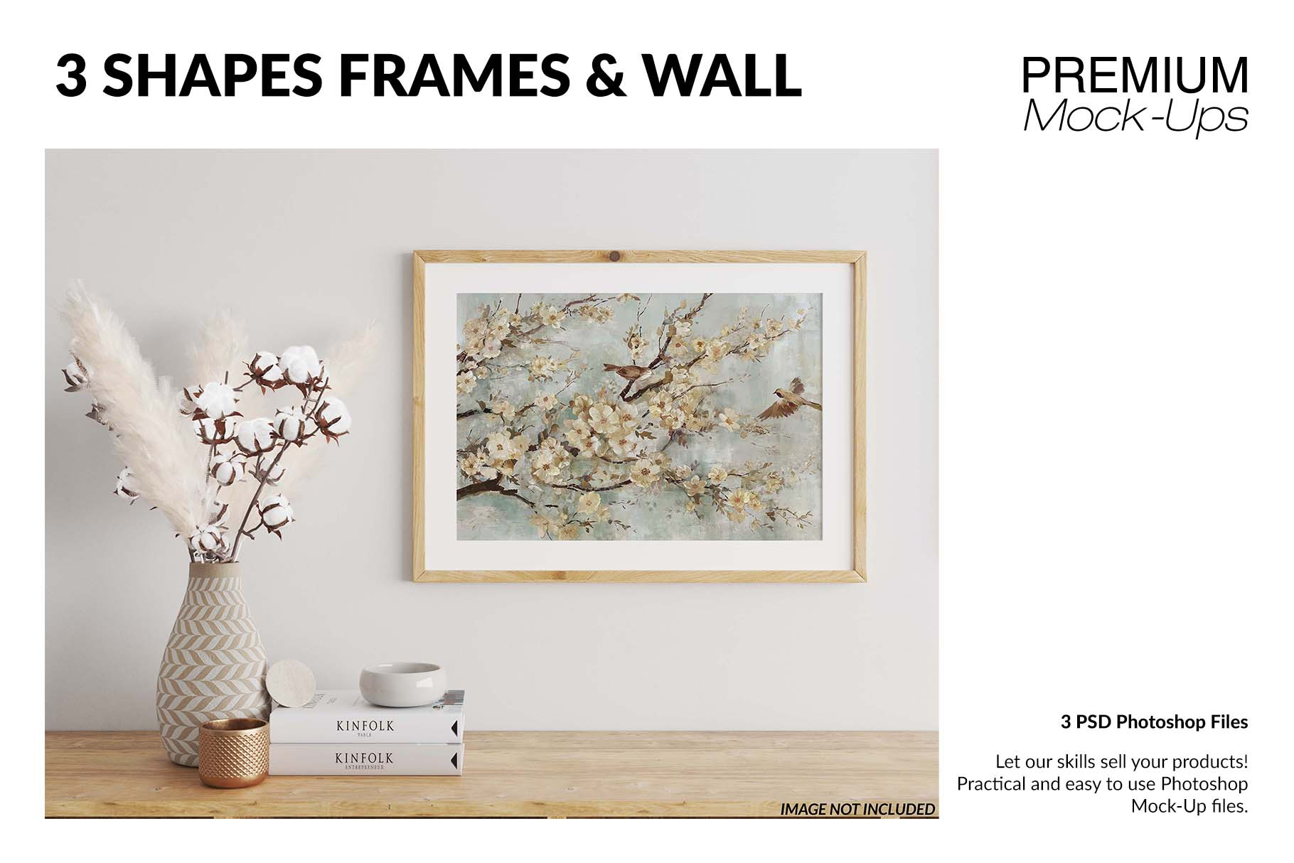 3 Shapes of Frame Mockup | Product Mockups ~ Creative Market