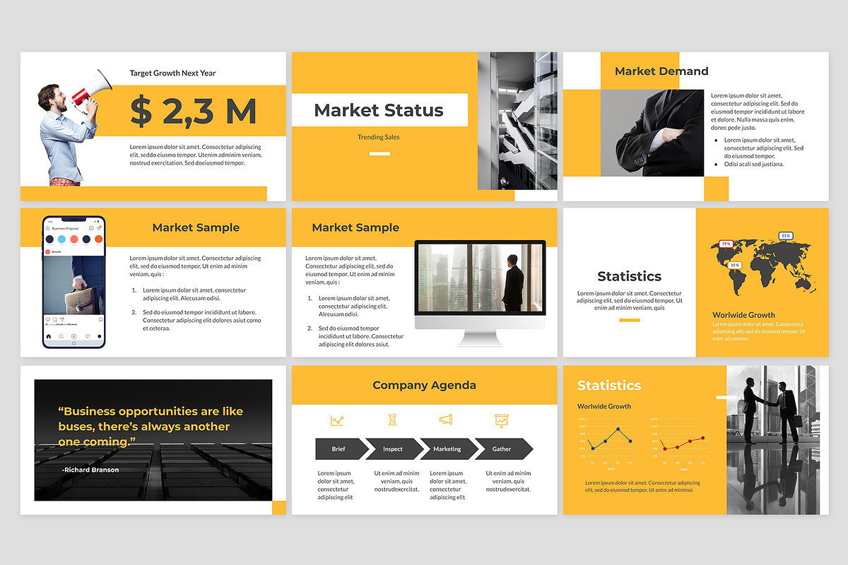 Proposal Google Slides, a Presentation Template by Fitra Noor (Photo 3 of 3)