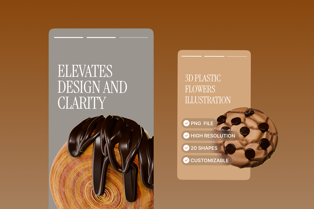 3D Bakery Illustration, an Object Graphic by Illustrava (Photo 3 of 7)