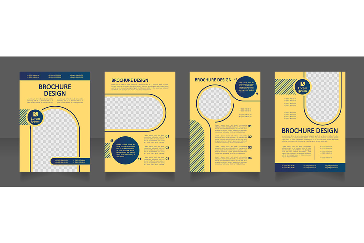 Business school course presentation, a Brochure Template by IMG Visuals