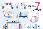 Business Meeting Vector Scenes, a Person Illustration by Tera Vector (Thumbnail 1 of 2)