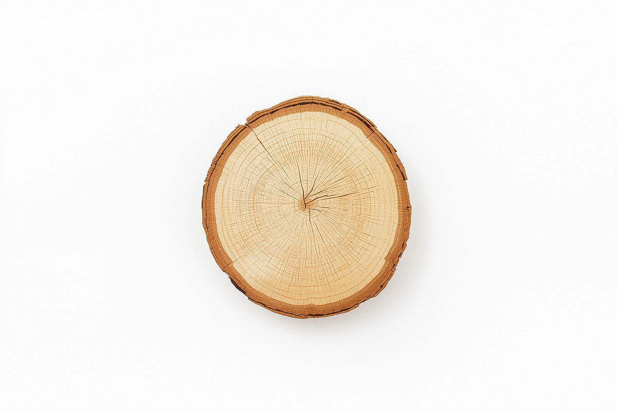 Rustic Wood Slice Vector Clipart Set, an Illustration by BIPLOB EXPERT (Photo 13 of 13)