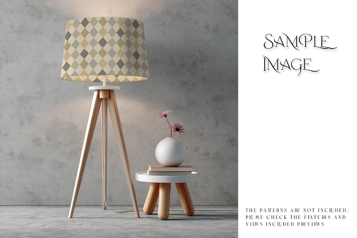 Cone Lampshade Mockups, a Household Mockup by mock-ups (Photo 12 of 22)