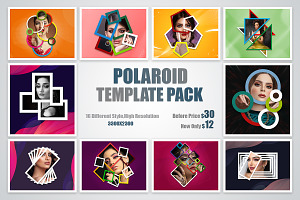 Polaroid Template Pack