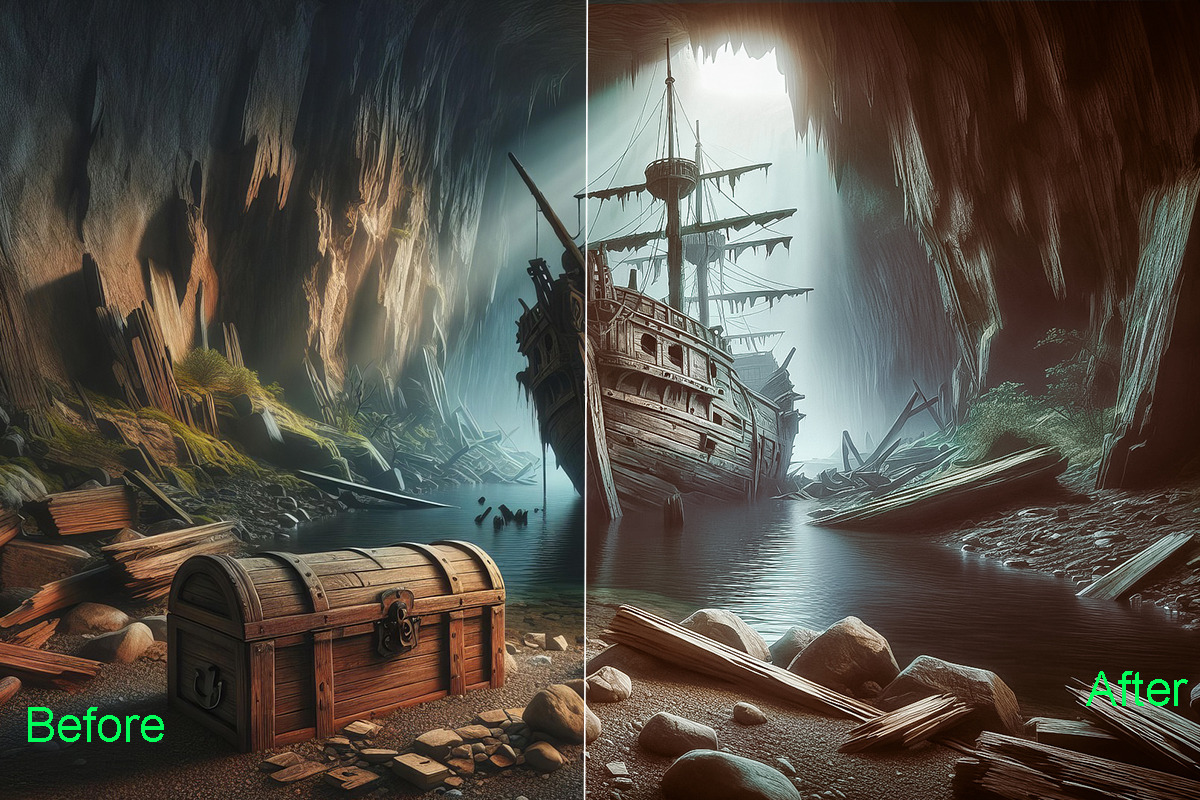 Dramatic Photoshop Actions Bundle, an Action Add-On by ARTNEST (Photo 8 of 12)