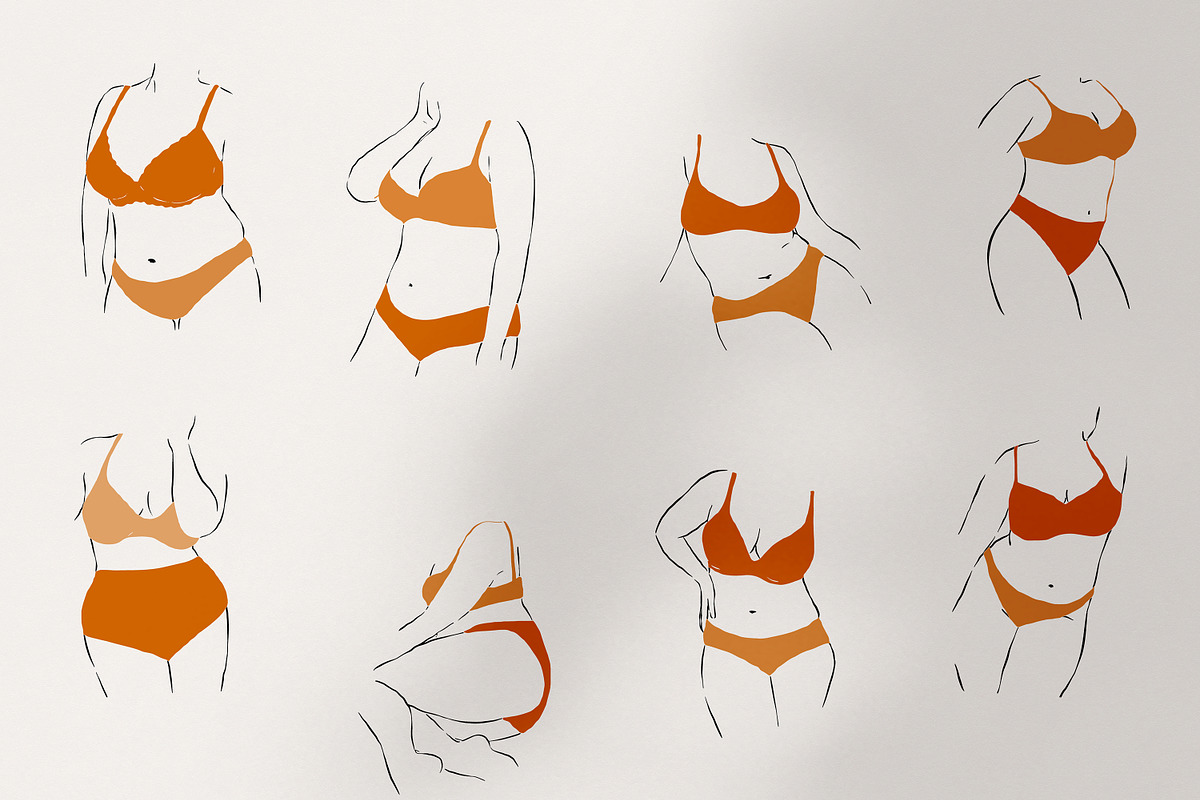 Curves My Love - Women Collection, a Person Illustration by Backyard Rose (Photo 15 of 18)