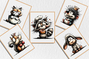 Funny Animals Clipart, an Animal Illustration by Rose Art (Thumbnail 6 of 6)