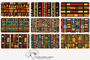 70 African Kente seamless pattern, a Pattern Graphic by Poppy Lane Studio (Thumbnail 8 of 10)